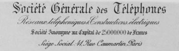 Societe Generale des Telephones